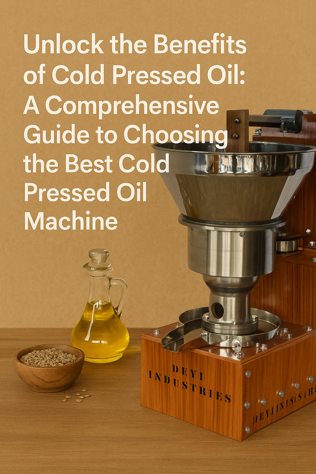 Unlock the Benefits of Cold Pressed Oil: A Comprehensive Guide to Choosing the Best Cold Pressed Oil Machine